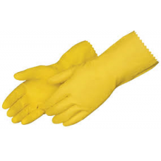 LATEX GLOVE MEDIUM YELLOW