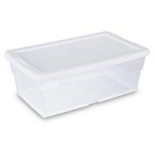 Sterilite - 1642 - 6 qt Storage Box w/ Lid