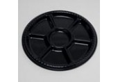 Black Serving Platter 7 Comp 16