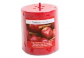 Scented Pillar Candle - Apple Cinnamon, 2.8"H
