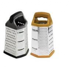 8"H METAL 6 SIDED GRATER
