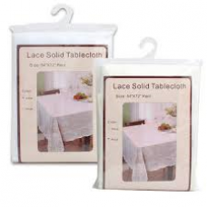 54x72" AST POLYESTER TABLECLOTH
