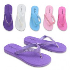 Women's Flip Flops - Sizes 6-10, Assorted Colors