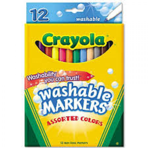 12 Fine Line Washable Watercolor Markers