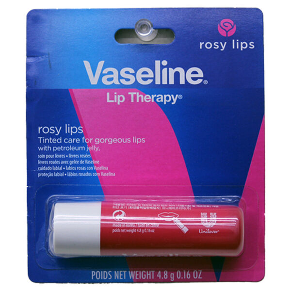 0.16OZ VASELINE LIP ALOE ROSY THERAPY-24