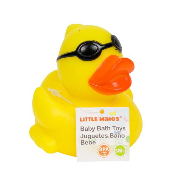 BATH TOY 12CT RUBBER DUCKY