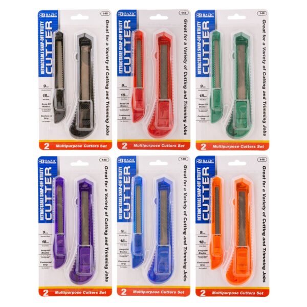 Jumbo & Mini Multipurpose Cutter (2/Pack)