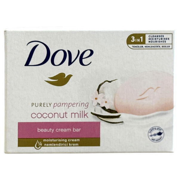 90GM 191498 DOVE SOAP COCONUT MILK 4PK-12