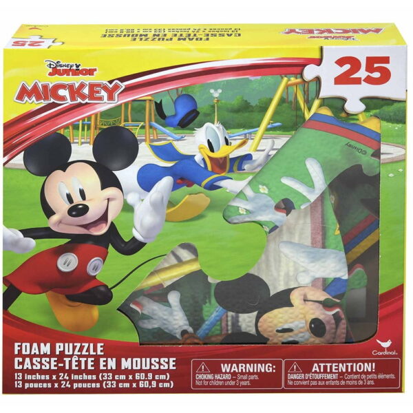 MICKEY FOAM PUZZLE MAT BOXED