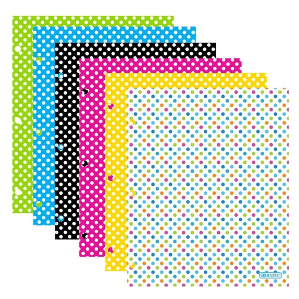 Polka Dot 2-Pocket Portfolios