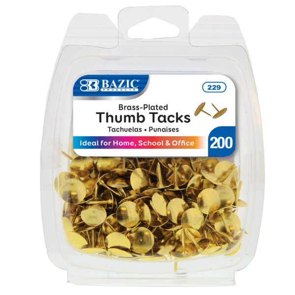 Nickel (Silver) Thumb Tack (200/Pack)