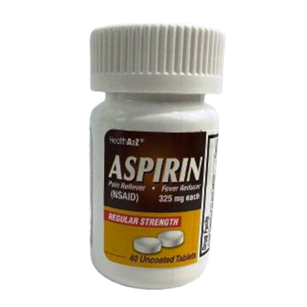 40ct 325mg ASPIRIN TABLETS-24