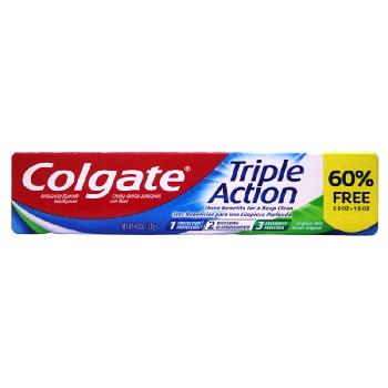 2.5OZ +1.50 COLGATE T/P TRIPLE ACTION-24