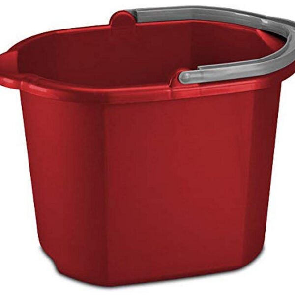 16q Dbl Spout Pail-Classic Red