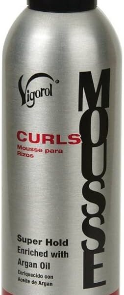 VIGOROL MOUSSE 12 OZ CURLY (CS/6)
