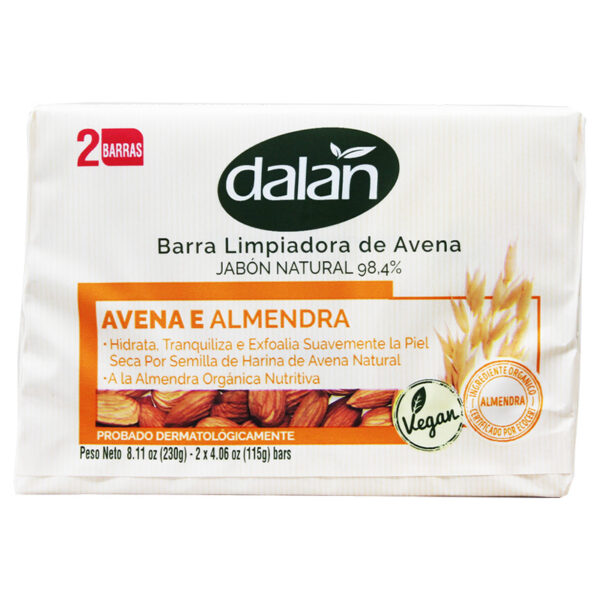 8.11oz 2pk DALAN SOAP OATMEAL ALMOND-36