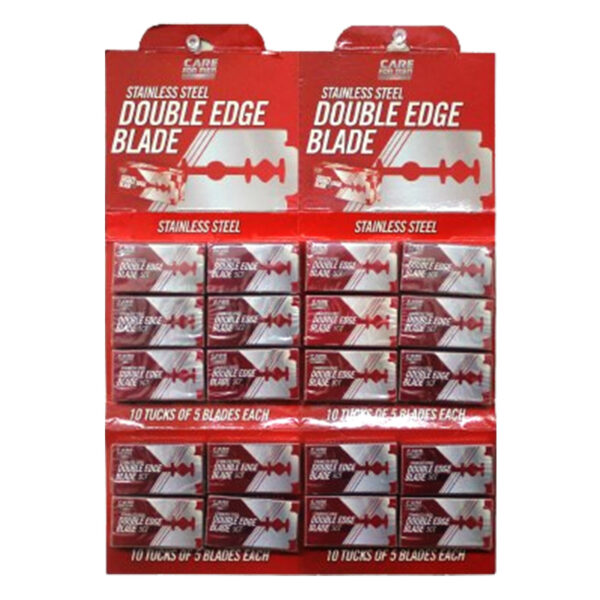 5CT S.STEEL DBL EDGE BLADE 20TUCKS-24