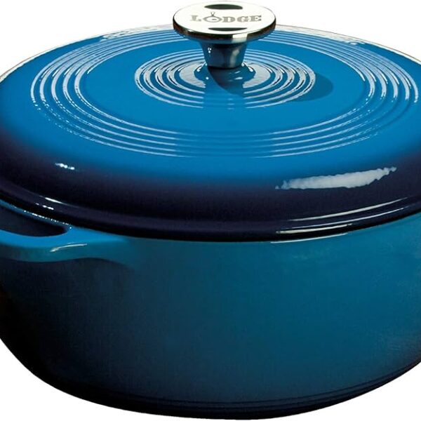 2 QT DUTCH OVEN W/HANDLE & GLASS LID - 6