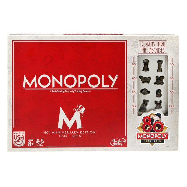 B06225730 MONOPOLY 80TH ANNIVER