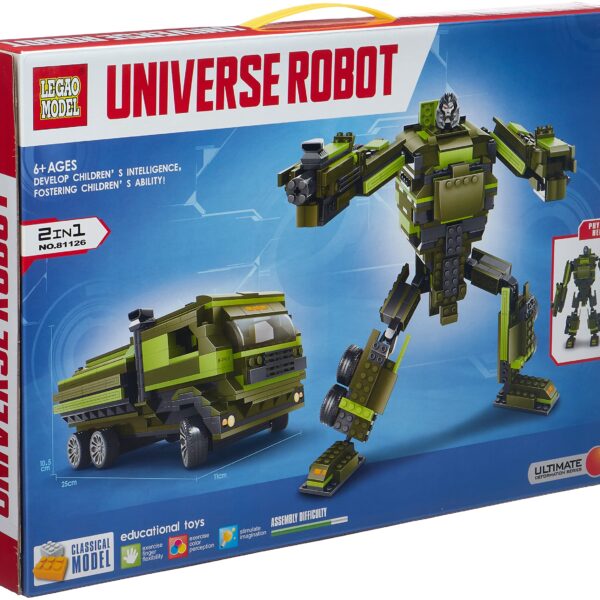 UNIVERSE ROBOT 2IN1 NO.81130