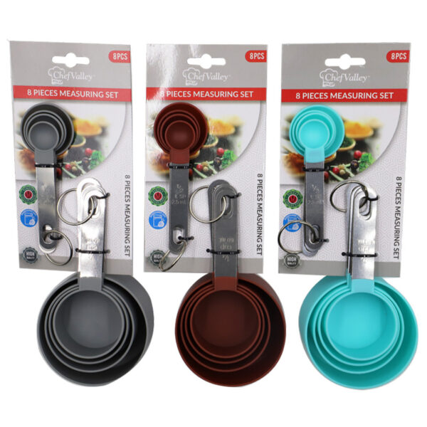 8 PCS MEASURING SPOON AND CUP SET - 12