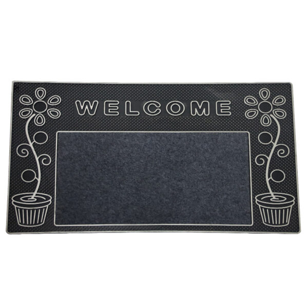 HUSKY FLOWERED FLOOR MAT-12