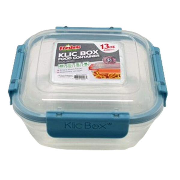 "13oz / 400ML ELEGANT SQUARE FOOD
CONTAINER -48"