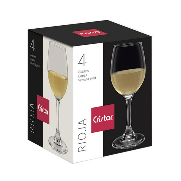 4PK 10.5ozL RIOJA WHITE WINE GLASS- 6