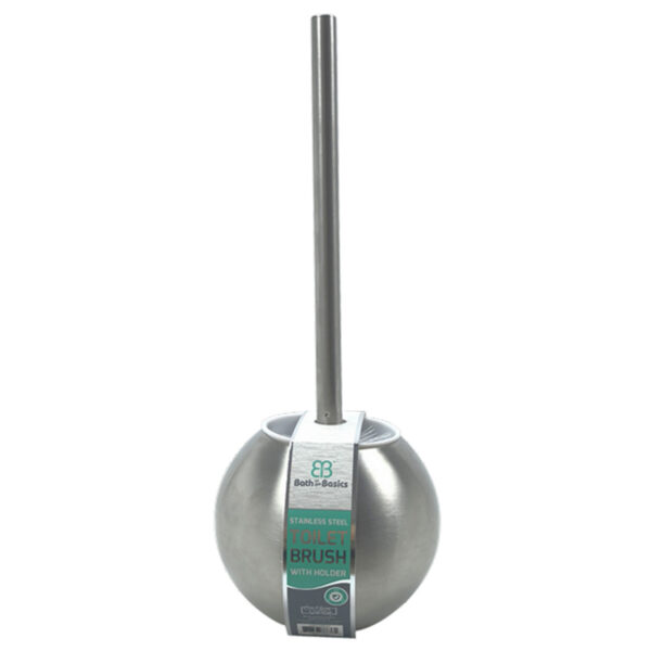 TOILET BRUSH W/HLDR S.S DSIGN PLAS LINR