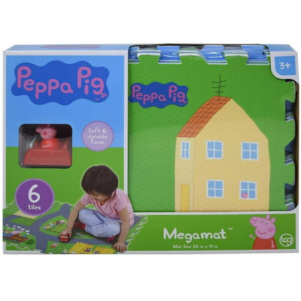 Peppa Pig 6pc Foam Megamat- 28"x19"
33380