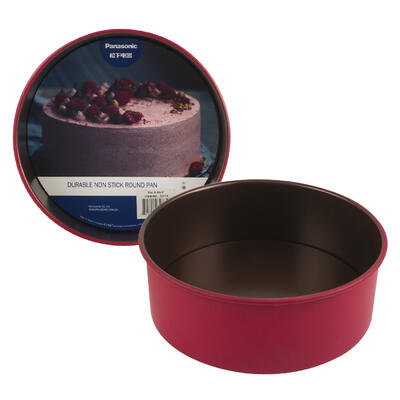 Round Non-Stick Loose Base Pan- Red70774