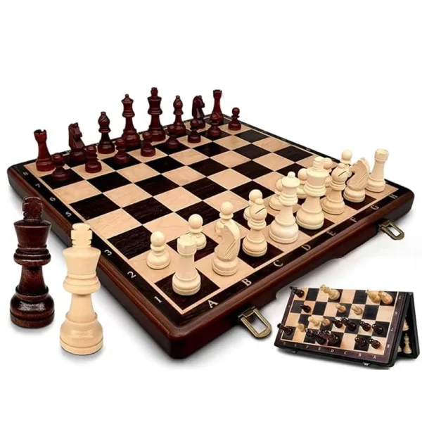 3 In Game Chess Set 1.25x6.75 Plastic GI-7033P13
