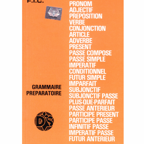 GRAMMAIRE PREPARATOIRE