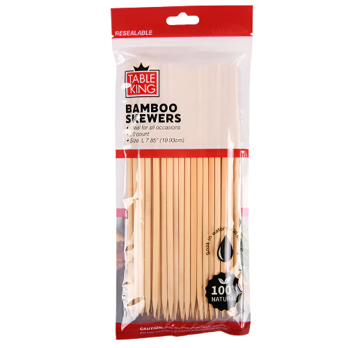TABLE KING BAMBOO SKEWER 7.87"