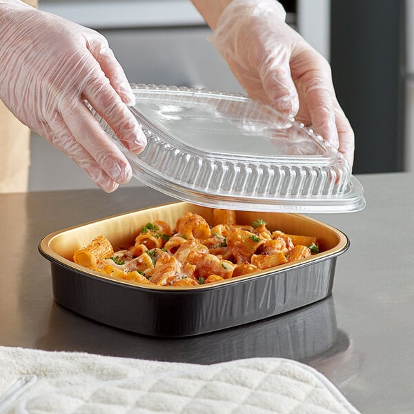 6.4"x4.7" SMOTH WAL PAN W/LID B&G 3PK-24