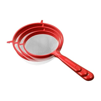 SIMPLY KITCHENWARE STRAINER 3PK ASTD SIZES & COLORS 7X3.5IN 9X5IN AND 11X6IN
Item # 18291