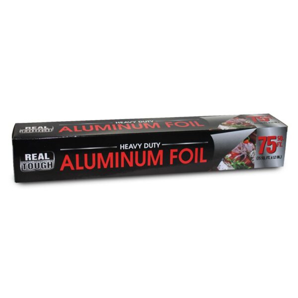 REAL TOUGH ALUMINUM FOIL 75 SQFT
