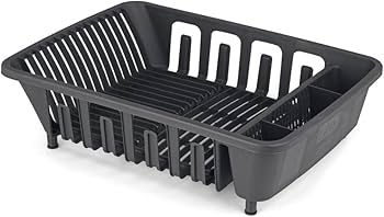 DISH DRAINER SMALL 3AST CLRS