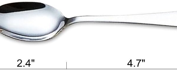 Kitchen and Co Stainless Steel Spoon- 7"- Silver
72162