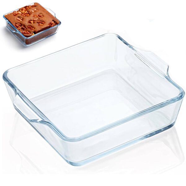 Square Deluxe Glass Baking Pan-