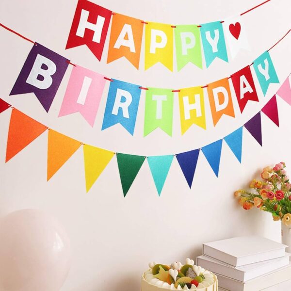 Kids Birthday Banner- 4 Assortm