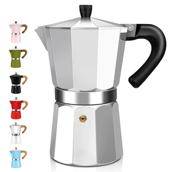 9 CUP - ALUMINUM ESPRESSO COFFEE  MAKER 22980 # 7526-09