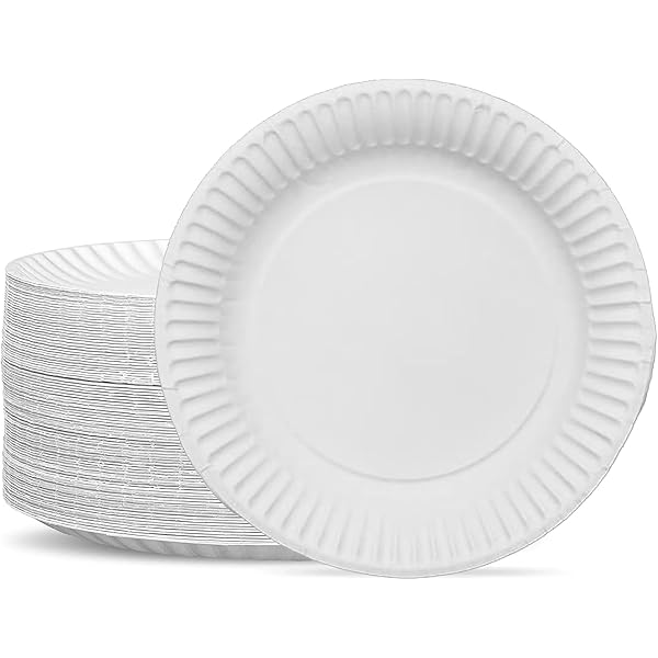 PLATE ROUND 9" WHITE