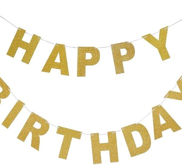 PARTY SOLUTION BANNER METALLIC FINNISHED 15CM HAPPY BIRTHDAY ASSORTED COLORS
Item # 22608