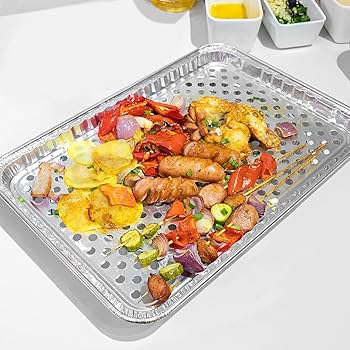DISPOSABLE ALUMINUM GRILL TOPPE