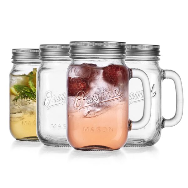 16OZ MASON JAR FULL SPRAYED 450ML- 24