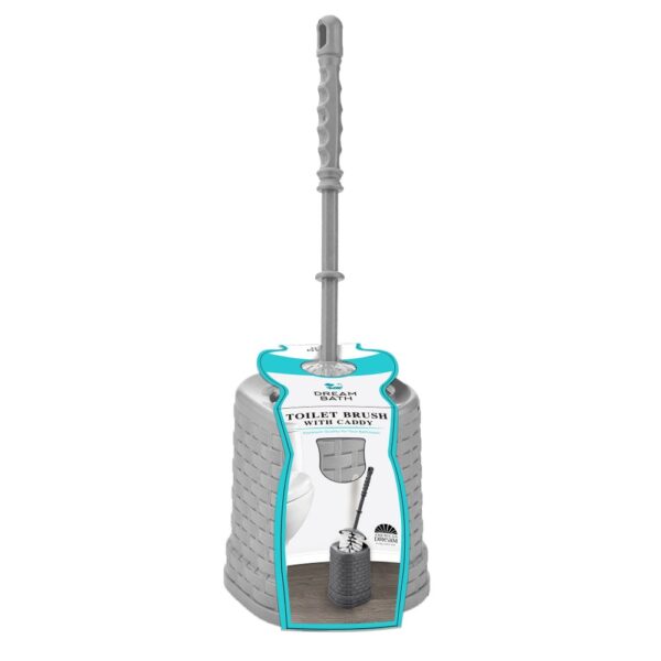 Rattan - Toilet Brush with Caddy (12)