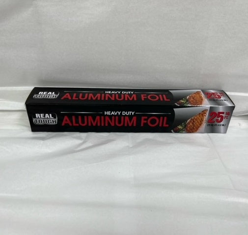 REAL TOUGH ALUMINUM FOIL 25 SQFT 71212