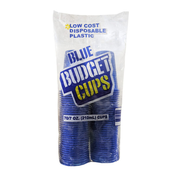7OZ 70 CT BLUE BUDGET CUPS-36