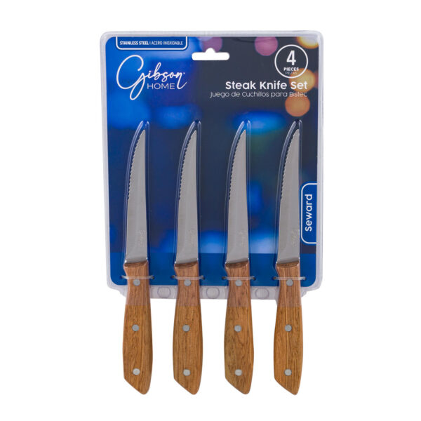 Gibson 4pc Stainless Steel Knives Set
96095
